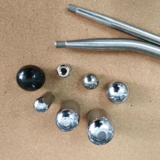 2 dent rod set w/ 7 balls for all Sax neck and small bore instruments 2023 NEW