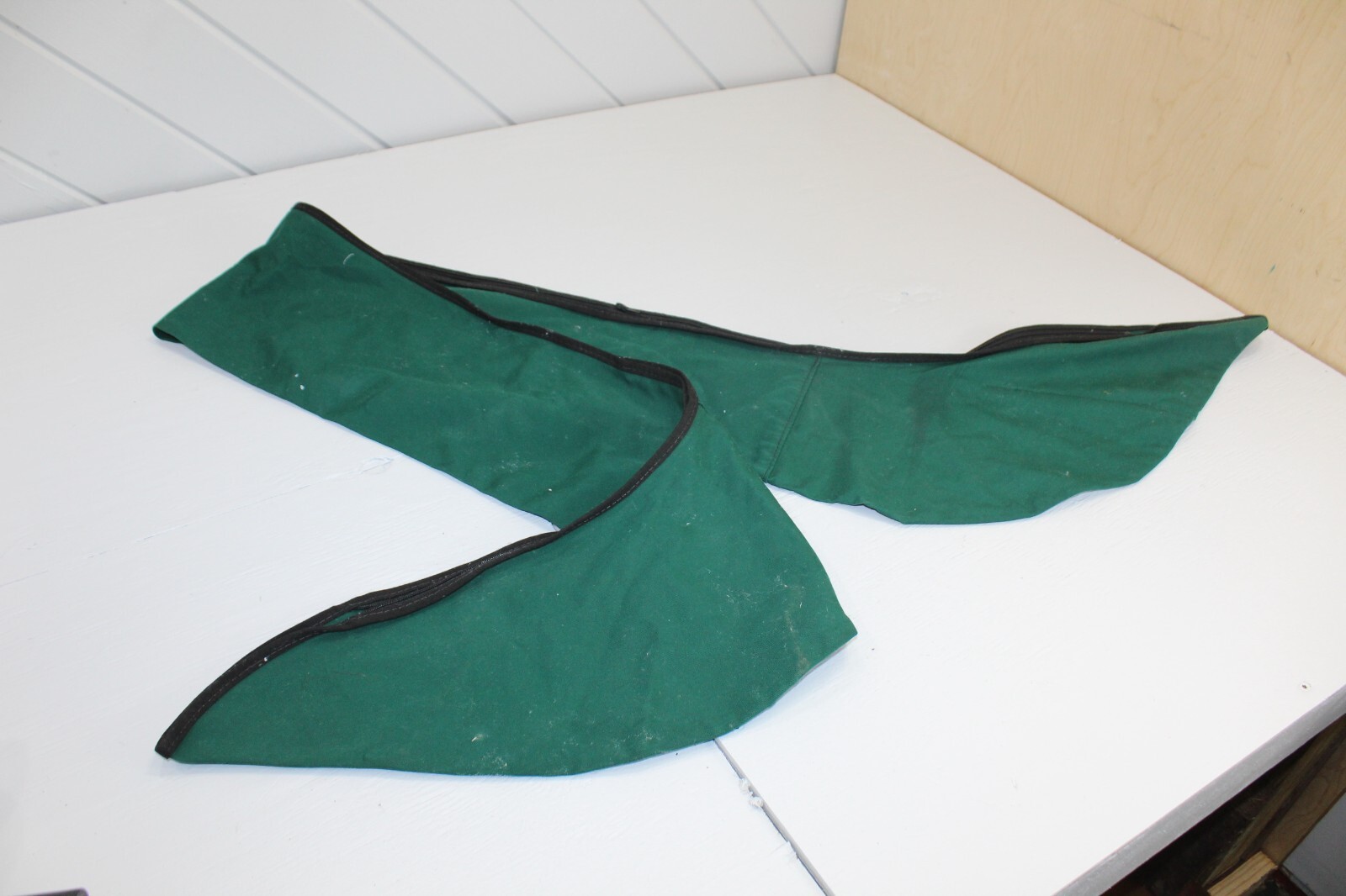 Boat Cover Sea Ray Green Bimini Top Zippered Covers eBay