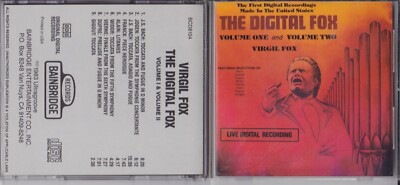 The Digital Fox Volume 1 & 2 by Various Artists (CD, 1983, Bainbridge Records)