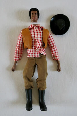 ACTION JOE FARWEST, homme articulé, action joe cowboy, Action Man farwest, 1975 - Photo 1/4