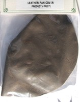 Leather Pan Cover - For Flintlock Rifles W/tie Strings Cva T/c Hawken Pedersoli Leather Pan Cover - For Flintlock Rifles W/tie Strings Cva T/c Hawken Pedersoli