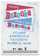 2018 Topps Gypsy Queen CHAD BETTIS Bazooka Back -COLORADO ROCKIES- #160