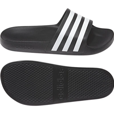 ADIDAS CIABATTE ADILETTE AQUA BLACK mare piscina doccia Unisex - Photo 1/4