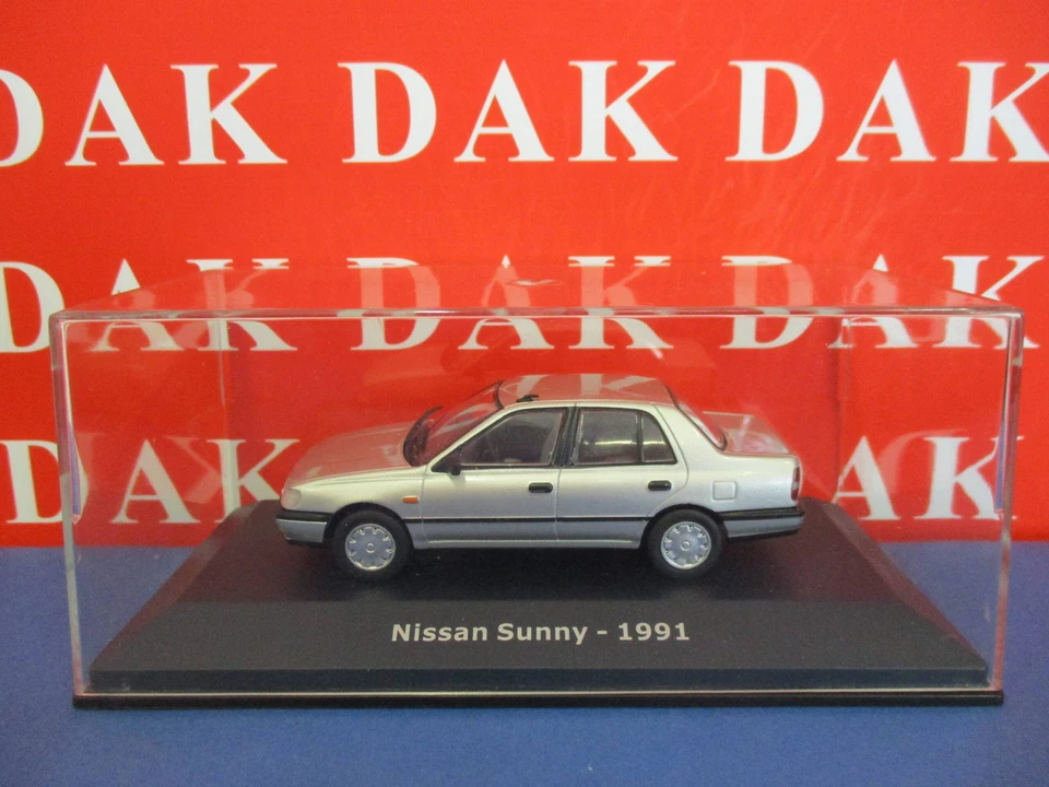 Die cast 1/43 Modellino Auto Nissan Sunny 1991 - Immagine 4 di 4