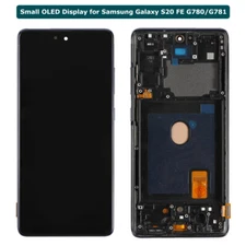 Small OLED LCD Display+Touch Screen Assembly Part For Samsung Galaxy S20 FE Navy