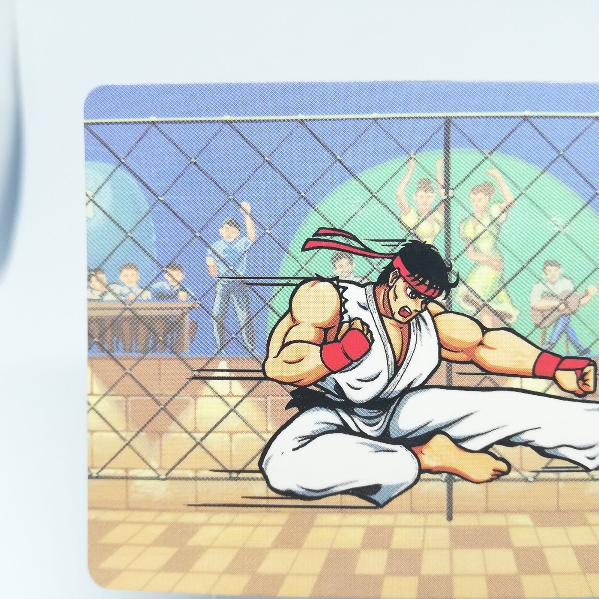 8 Ryu JUMP Side Kick Street Fighter II fighter card barcode