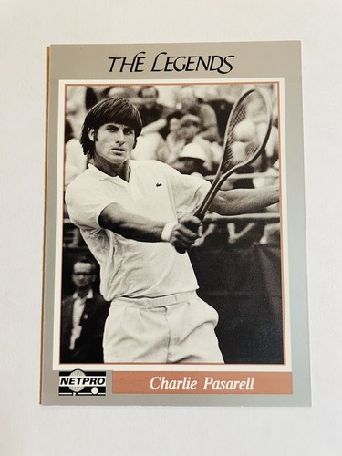 1991 NetPro Le Leggende Charlie Pasarell - #47 ~ - Foto 1 di 2