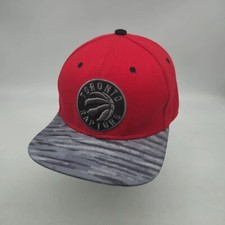 Mitchell & Ness Toronto Raptors Snapback Hat Baseball Cap Red Hardwood Classics