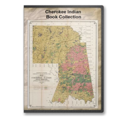Cherokee Indian Nation Tribes History, Medicine, Song, Myth 44 Books CD - B431
