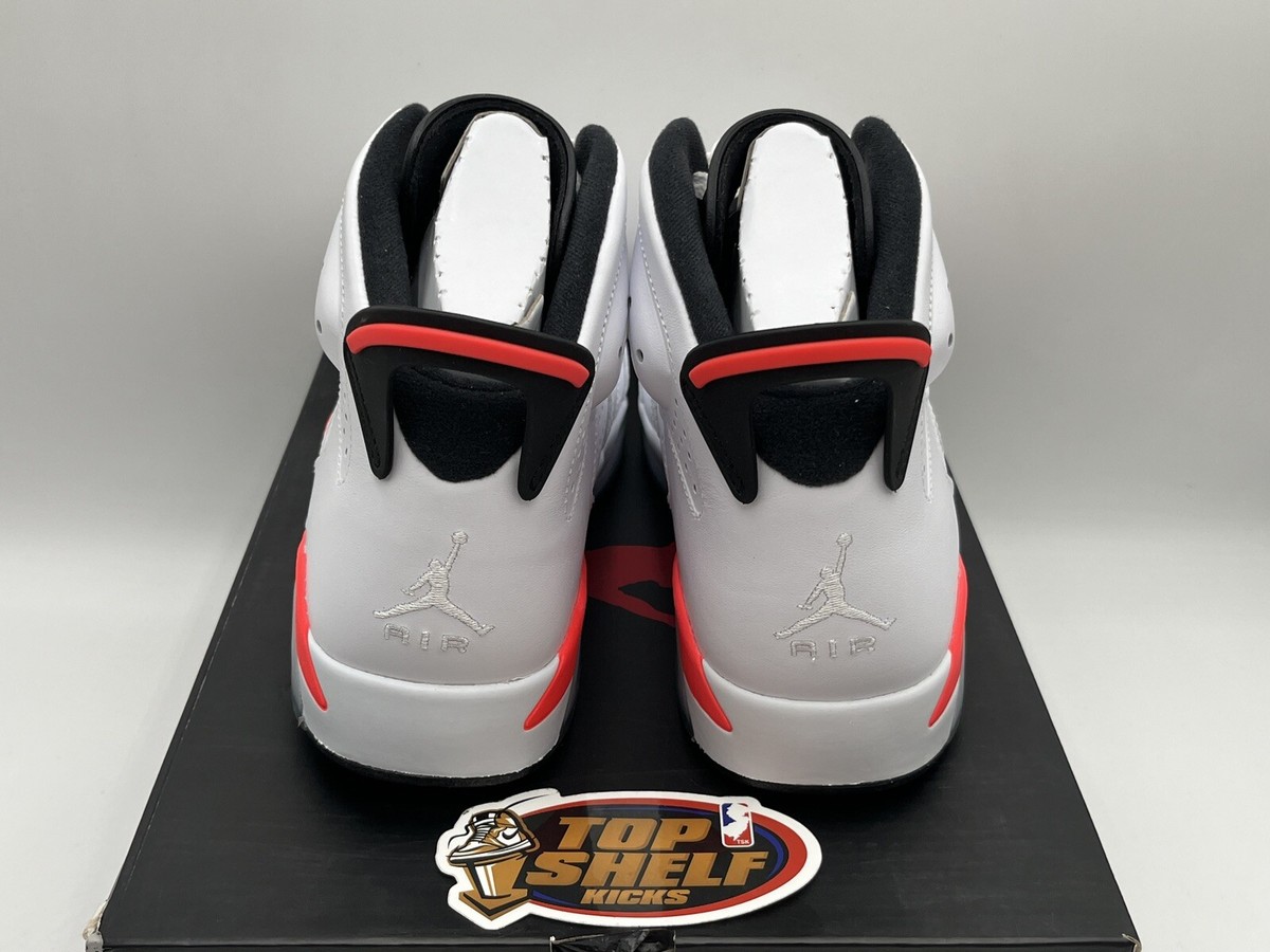 New Air Jordan 6 White Infrared 2014 Size 8.5 Rare Retro