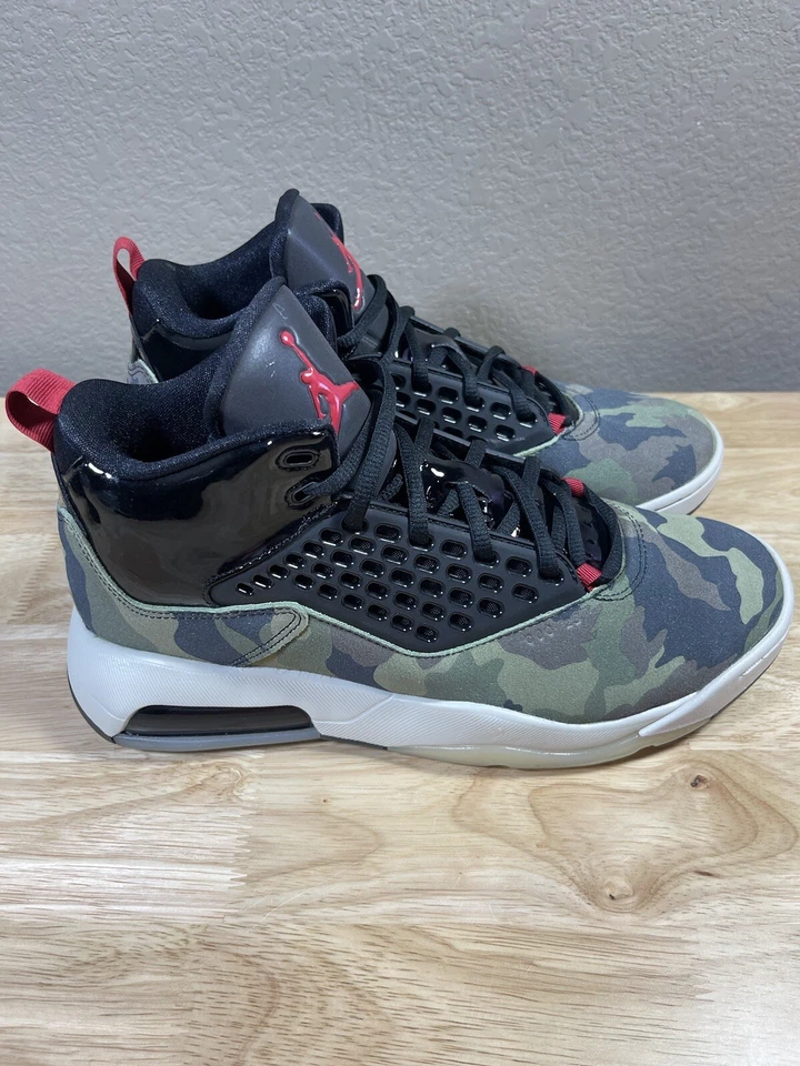 Tênis Masculino RARO Jordan Maxin 200 Camo 2020 CD6107-200 Tamanho 9.5 - Imagem 3 de 4