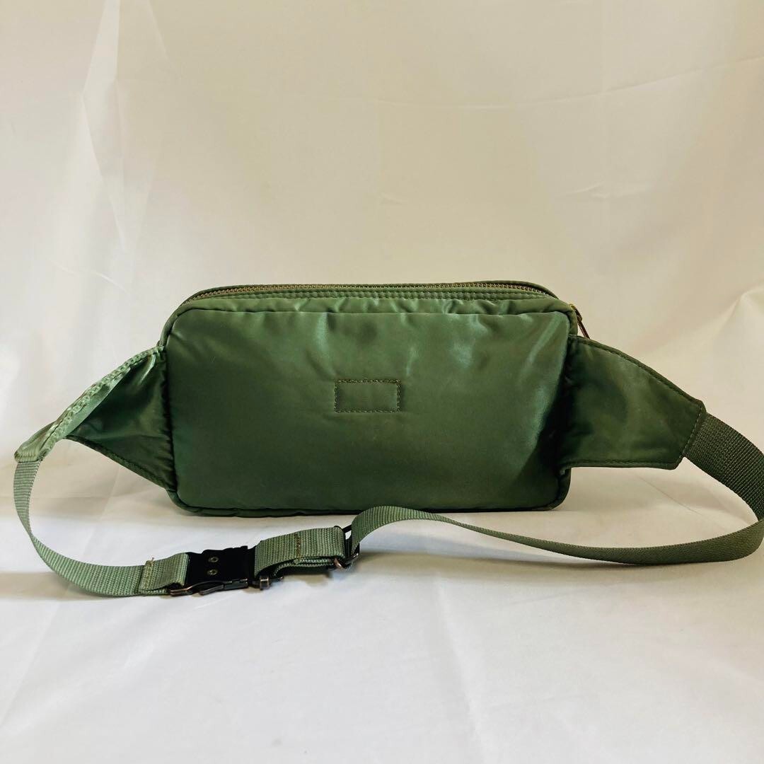 YOSHIDA PORTER Tanker Waist Bag Shoulder bag Sage green unisex