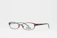 Fossil Eyeglasses Women's Optical Frame Cyana JKY Satin Camel 50mm NEW