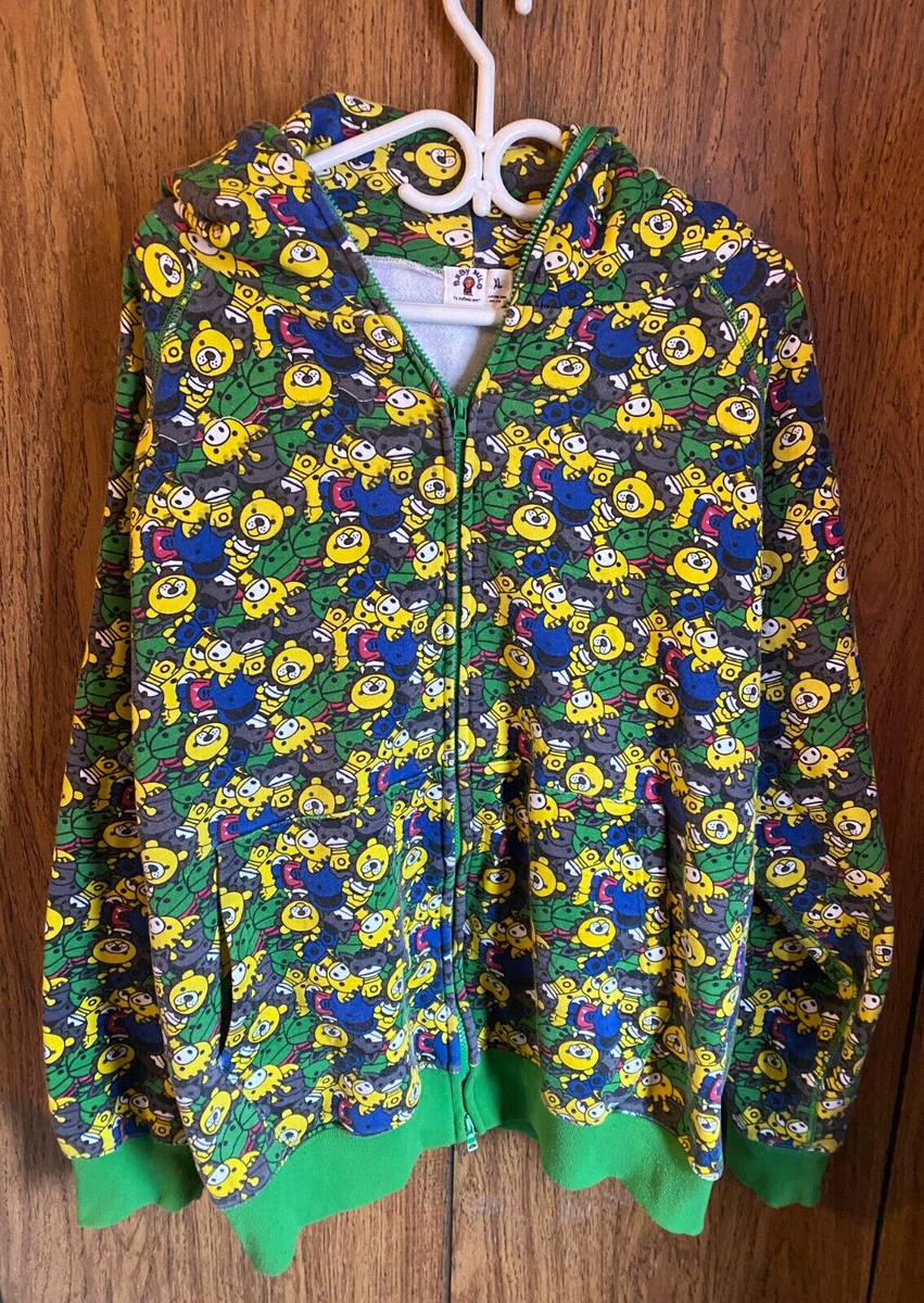 Vintage Baby Milo A Bathing Ape Hoodie Size XL All Over Vintage Baby Milo A Bathing Ape Hoodie Size XL All Over