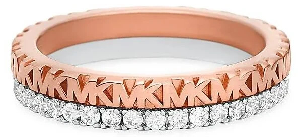 Kors Jewelry Michael Kors Love Ring MICHAEL KORS Rose Gold Silver