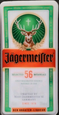 Autocollant JAGERMEISTER Adhésif Vintage Années 80