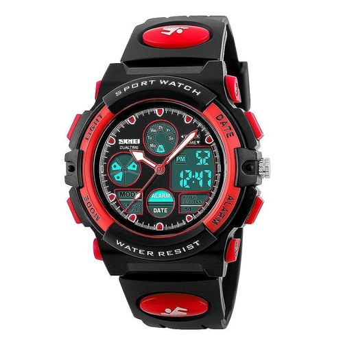 Kids Boys Sport LED Digital Watch Alarm Date MultiFunction Wristwatch Stopwatch - Picture 20 of 21