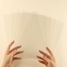 Heat Resistant Clear Acetate Sheets for Your Card Craft Project Scrapbooking