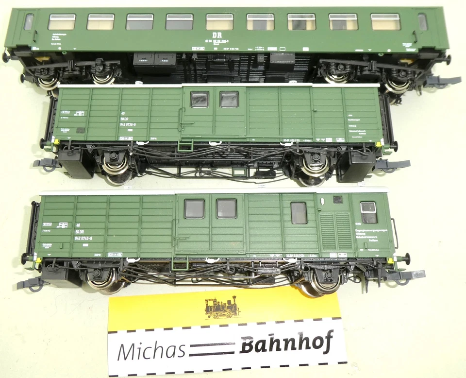 Heris Hilfszug DR EpIV grün 3-tlg HH3 å