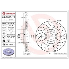 2x Bremsscheibe vorne für VW Tiguan AD1 CT1 BW2 | 26208684