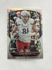 2022 Bowman University Chrome Refractor Josh Whyle #89