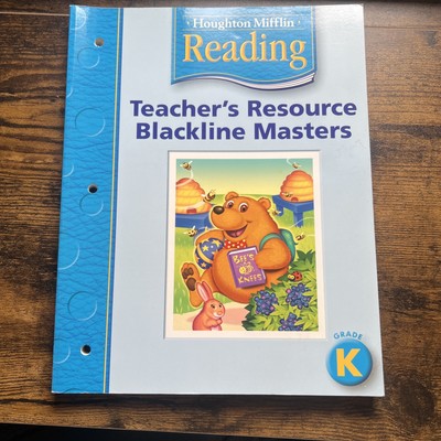 HOUGHTON MIFFLIN READING: TEACHER'S RESOURCE, BLACKLINE