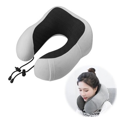 Memory Foam U Shaped Travel Pillow Neck Support Head Rest Car Plane Soft Cushion