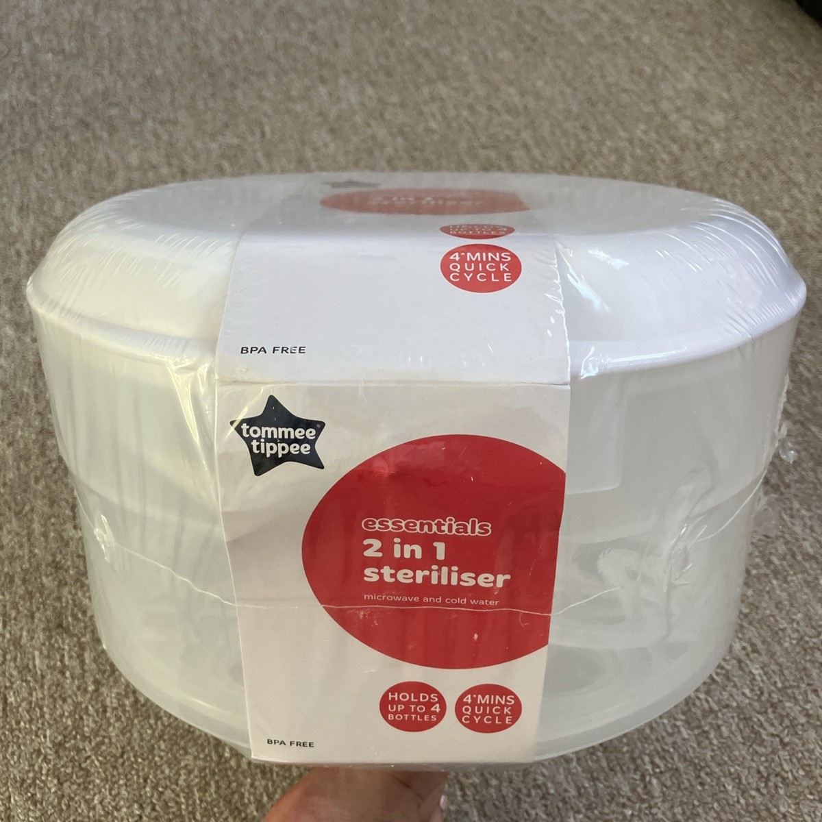 Tommee Tippee 423600 Microwave Steam Steriliser for sale online