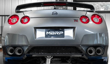 Mbrp Armor Pro T304 Exhaust For 09-24 Nissan Gt-r R35 Carbon Fiber Tips