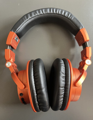 Audio-Technica ATH-M50xBT2 Over-Ear Kopfhörer Kopfbügel Bluetooth Orange/Schwarz