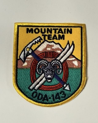 Original US Army Special Forces ODA 143 “Mountain Team” - Green