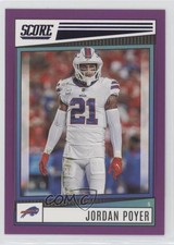 2022 Score Purple Jordan Poyer #268 1fa4