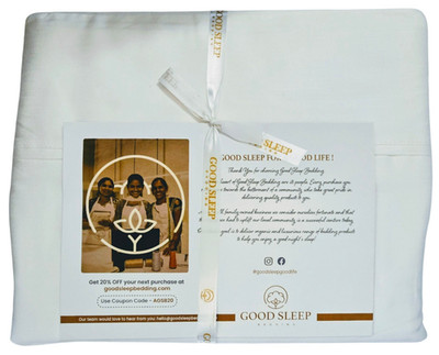 Good Sleep 1000 Thread Count KING Sheet Set Egyptian Cotton 4 Piece 16'' Cooling