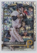 2025 Bowman Chrome Prospects Speckle Refractor 31/299 Mitch Jebb #BCP-41 1px7