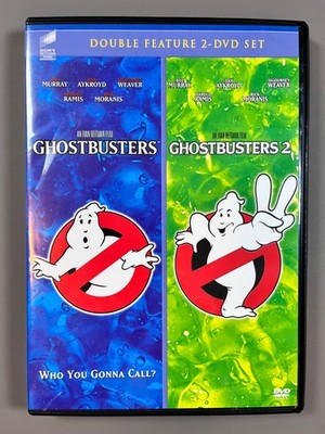Ghostbusters 1 & 2 : Double Feature 2-Disc Set (DVD, Very Good)