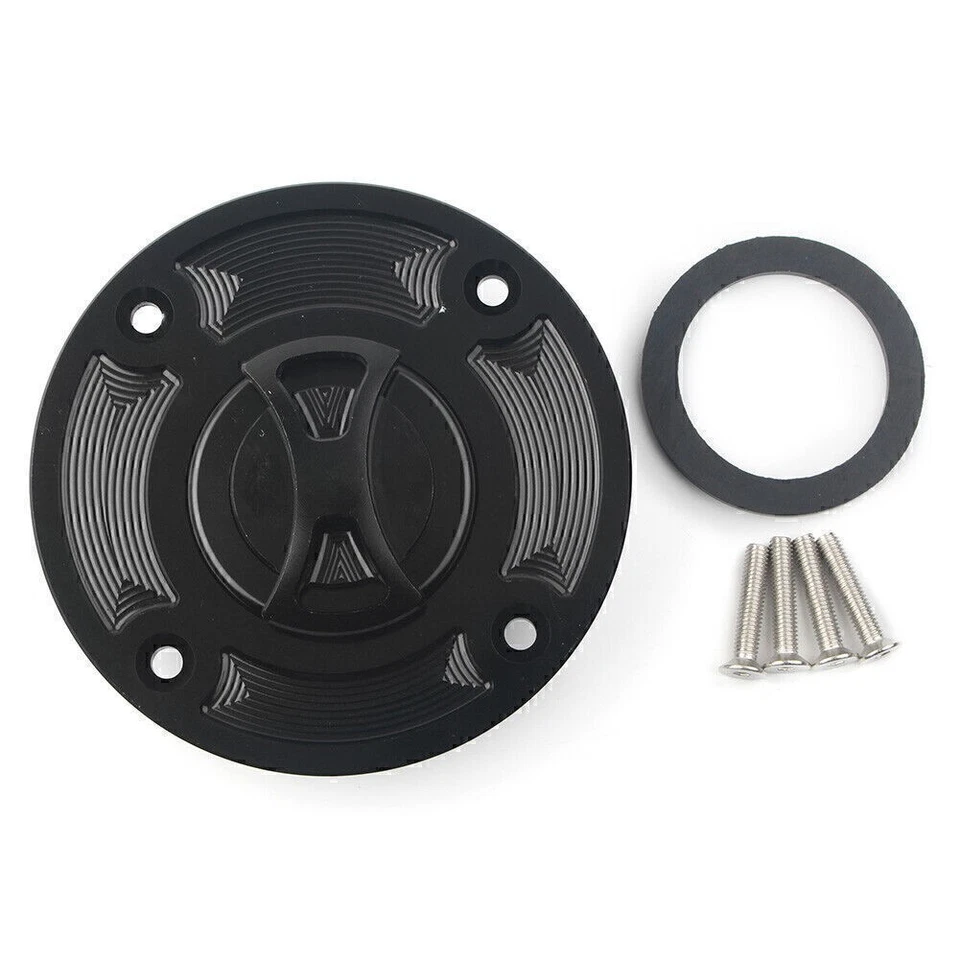 Cubierta de tapa del tanque de combustible para Suzuki TL1000S GS500 GSXR600 GSXR750 GSXR1000 SV650 Foto 3 de 4