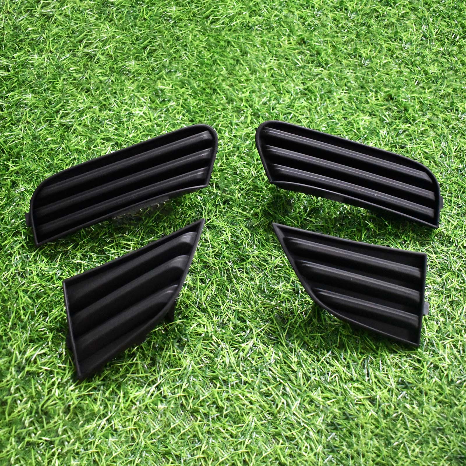 Left Right Bumper Fog Light Fog Lamp Cover Bezel 4Pc For Infiniti Qx80 2018-2024