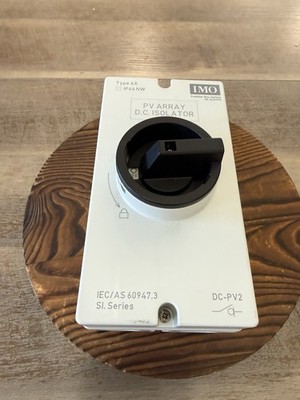 IMO~ SI16-PEL64R-2~ Enclosed DC Disconnect Switch~ 16A~ 700V~ 2-Pole IP66~ Solar