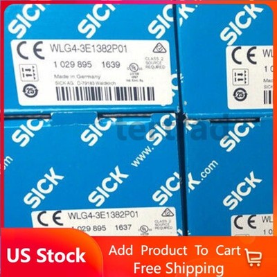 US FREE TAX 1PC  WLG4-3E1382P01 SICK WLG43E1382P01