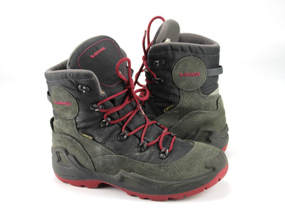Lowa Gr.36  Damen Outdoor Wandern Stiefel Boots Wildleder Gefüttert TOP  L 304