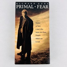 Primal Fear VHS Edward Norton, Frances McDormond, Laura Linney, Richard Gere