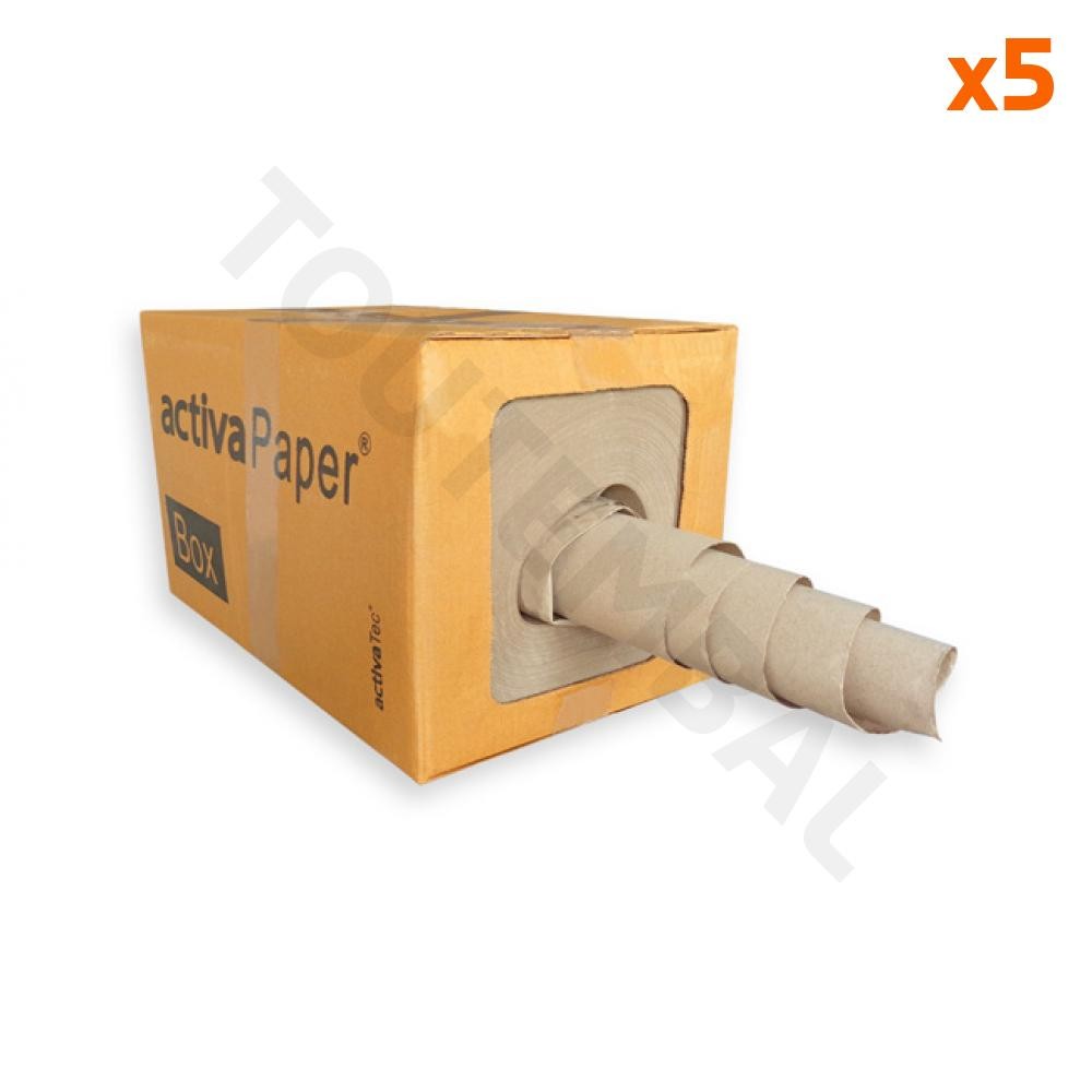 Papier de calage 80g distributeur kraft lourd haute densité lot de 5