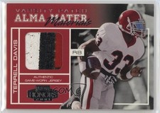 2001 Playoff Honors Alma Mater Materials Prime /50 Terrell Davis #AM-5 HOF yj7