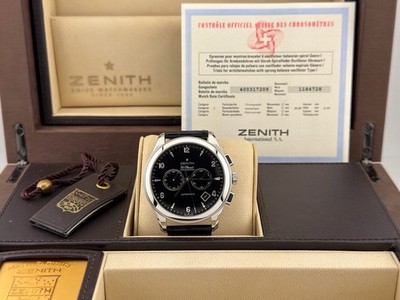 Zenith Grande Class El Primero 03.0520.4002 44mm Black Dial Steel