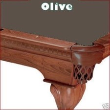 10' Olive ProLine Classic Billiard Pool Table Cloth Felt - SHIPS FAST!