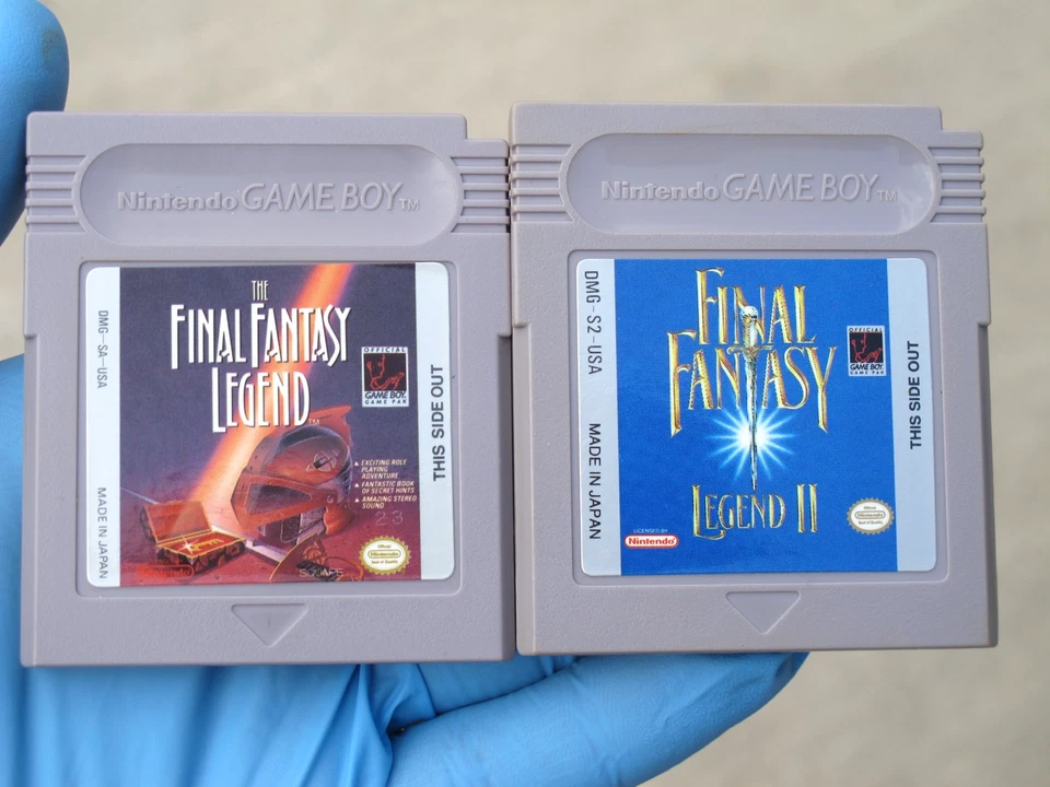 Nintendo Gameboy Final Fantasy Legend I & II (Lote RPG Casi Como Nuevo) 1 y 2 ¡AHORRA! Foto 4 de 4