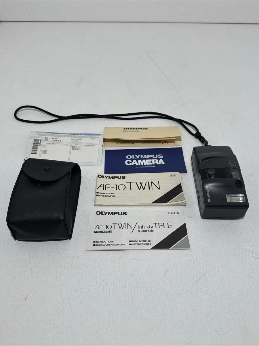 【完動 美品】OLYMPUS AF-10 QUARTS DATE 超希少カラー Olympus AF-10 Super QuartzDate – Retro Camera Shop