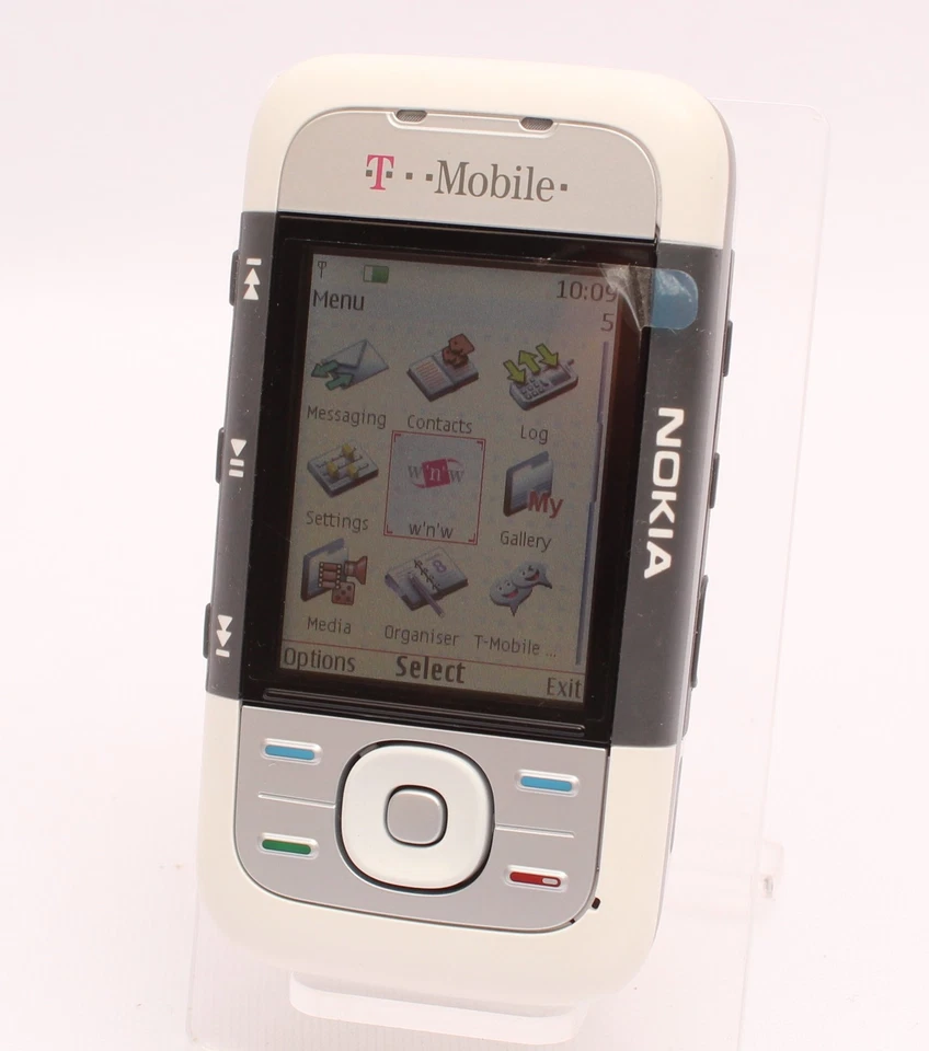 Nokia 5300 Xpress Music Colour Screen Mobile Phone - White & Grey - Boxed (B+) - Image 2 of 4