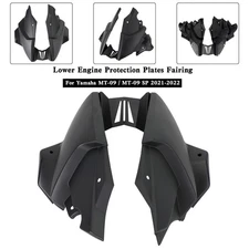 Ermax Belly Pan Lower Engine Side Fairing For Yamaha MT-09 / SP 2021-2023 Black