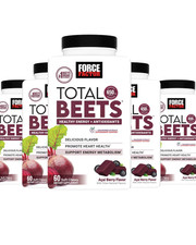 5 Lot of Force Factor Total Beets Concentrated Beet Root Soft Chews Exp 07/2027